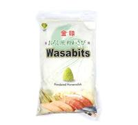 Kinjirushi Kona Wasabits AR-1 Powdered Horseradish 1kg | Authentic Japanese Wasabi Powder | Spicy, Aromatic Condiment for Sushi, Sashimi, Sauces, Dressings & Gourmet Cooking