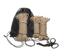 Kink Bind And Tie Initiation 5 Piece Hemp Rope Kit
