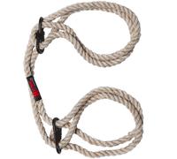 KINK Hogtied Bind and Tie 6mm Hemp Wrist or Ankle Cuffs