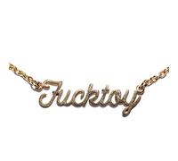 kink ink toy Necklace Gold Plated Stainless Steel Chain for Sexy Kinky Adults