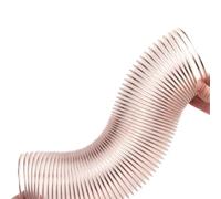 Kink Resistant Polyurethane Duct Hose, Heavy Duty Clear Air Ducting, Industrial Grade Flexible Hose for Long Distance Conveying(L 1m(3.3 Ft),Dia-180MM (7 Inch))