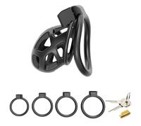 KINKOLOGY Breathable Male Chastity Cage - Lightweight, Skin-Safe and Ergonomic Design, BDSM Cock Cage for Ultimate Comfort, Control, and Long-Term Wear (Small)