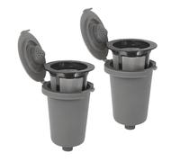 KINLYBO 2PCS Reusable Filter Cup for Cuisinart Coffee Maker Filter, Replacement Parts for Cuisinart SS-RFC Home Barista Single Serve Coffee Maker