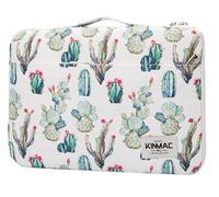Kinmac 360 Degree Protective Laptop Sleeve Case Bag with Handle for MacBook Air 15 inch and 15 inch-15.6 inch HP Lenovo Dell ASUS Acer Notebook Computer (Cactus)