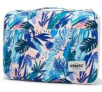 Kinmac 360 Degree Protective Laptop Sleeve Case Bag with Handle for MacBook Air 15 inch and 15 inch-15.6 inch HP Lenovo Dell ASUS Acer Notebook Computer (Sea Grass)