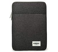 Kinmac 360° Protective Vertical Laptop Sleeve Case Cover Bag with Pocket for MacBook Air 13 inch,iPad Pro 13" and 12.5-13.3 inch HP Lenovo Dell ASUS Acer Laptop Computer (Black)
