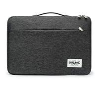 Kinmac 360 Waterproof Laptop Sleeve Bag with Handle for MacBook Pro 16" 15.6" Laptops (Black)