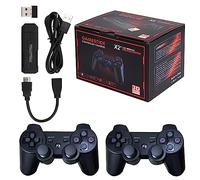 KINMRIS New Upgrade X2 PLUS Video Game Stick Console 40000 Games 2.4G Wireless Double Controller Retro Games