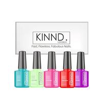 KINND. London Quick Dry Nail Polish Gift Set Summer, 5 x 8ml