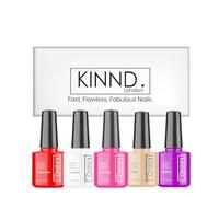 KINND. London Quick Dry Nail Polish Gift Set Valentines, 5 x 8ml
