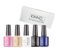 KINND London Quick Dry Nail Polish Starter Gift Set - 5 x 8ml | Size: 40ml KINND London Multicolor 40ml