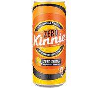 Kinnie Zero Cans - 24 x 330ml - Orange & Aromatic Herb flavoured soft drink, Zero Sugar, Made in Malta