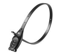 kinoco 3-Digit Combination Cable Lock, Adjustable Zip Tie Style, for Bike Rack, Motorcycle Helmet Sports Equipment and Cabinets, Black