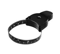kinoco Measuring Tape For Body Measurements Body Measuring Tape, 150 cm Retractable, Black, Push-Button Lock System, for Body Measurements