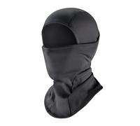 kinoco Ski Mask Balaclava - Windproof Thermal Fleece Face Cover for Cycling, Running, Skiing - Cold Weather Neck Gaiter Black