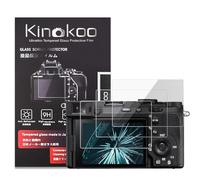 kinokoo 3 Pack Screen Protector for Sony Alpha A7C II/A6700/A7CR Camera | 0.25mm 9H Hardness Alpha 7C II/A6700/A7C R Tempered Glass Film - Anti-Fingerprint, Anti- Scratch & Bubblefree