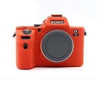 kinokoo Camera Case Silicone Case Compatible for SONY A7 II/ILCE-7M2/A7M2/α7 II(red)