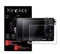 kinokoo MUZIRI Screen Protector Compatible for Sigma FP/FPL Digital Camera - 0.25mm 9H Hardness Tempered Glass Film Crystal Clear Bubble-free/Anti-scratch(2 pack)