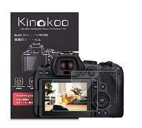 kinokoo Screen Protector for Canon EOS R6 Mark II/ R6 II camera, 0.25mm 9H Hardness Tempered Glass Film Crystal Clear - Bubble Free& Anti-Scratch&Anti-Finger Print (2 Pack)