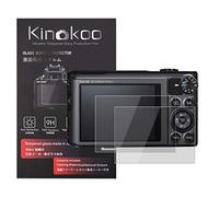kinokoo Screen Protector for for Canon PowerShot SX720 HS/SX710 HS/SX620 HS/SX610 HS camera, 0.25mm 9H Hardness Tempered Glass Film for SX720 SX710 camera - Anti-Scratch&Anti-Finger Print (2 Pack)
