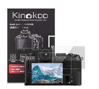kinokoo Screen Protector for Fujifilm XS20/X-S20 camera, 0.25mm 9H Hardness Tempered Glass Film for Fuji XS20 camera - Bubble Free& Anti-Scratch&Anti-Finger Print (2 Pack)