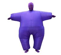 KINQUINN Inflatable Masquerade Costume for Adult and Kids Full Body Suit Air Blow up Costumes Jumpsuit Suit