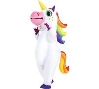 KINQUINN Unicorn Inflatable Costume Full Body Air Blow-up Deluxe Halloween Costume - Adult Size