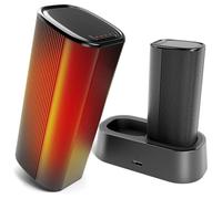 KINREECELL Rechargeable Hand Warmer, 10000 mAh Electric Hand Warmer, Split Magnetic, Pack of 2, Charging Case or Type-C Charging, 4 Heating Modes, Max. 55°C, Long Runtime, Portable, Pocket Heating in