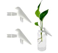 Kinretixia 2 pieces bird design plant propagation station, plant support for cuttings, shoots, stems and sprouts, plant stem support, plant propagation aid