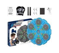 kinrguiyuez 6-key Smart Music Boxing Target,Music Boxing Machine, Punching Trainer Machine,electronic Reaction Target Rhythm Trainer Exercise Fitness For Boys Girls Children Students Pupil