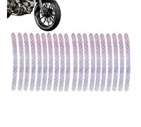 kinrguiyuez Car Wheel Reflective Sticker,Rim Strips Reflective Car Tire Sticker Tire Warning Stickers Decal | Anti-Scratch Bicycles Stickers Decoration Decals Strip for Cars Motorcycle