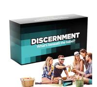 kinrguiyuez Cards Christians Like Game, Discernment Card Game, Humorous Bible Study Matching Cards for Faith Reflection, Guess Christian Phrases Game, Christian Game Nights, Small Groups & Fellowship