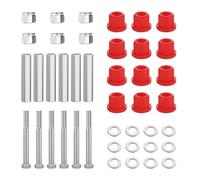 kinrguiyuez Club Golf Cart Parts,Red Rubber Long-lasting Replacement Parts with Screws | Club Front End Rebuild Kit | for Travel Home Court Training Back Front Trip Backyard Daily Indoor Outdoor