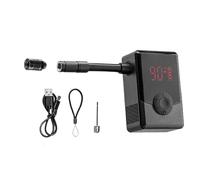 kinrguiyuez Electric Bike Pump | Air Pump for Tires - Automatic Cordless Inflator with Smart Protection Air Compressor for Mountain Auto Scooter Ball Bicycles Cycling