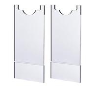 kinrguiyuez Furniture Wall Spacers - Clear Couch Bed Stopper - Protective Home Security Accessories for Outlets Headboard Sofas Cabinets Dorm Home Apartment