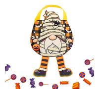 kinrguiyuez Halloween Goodie Bags,Holiday Snack Bags - Reusable Non-Woven Fabric Candy Tote for Haunted House Toy Family Gatherings School Events Night Parades Children