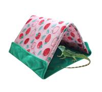 kinrguiyuez Hamster Bed,2 In 1 Triangular Tent | Small Animal House,for Small Pets Bunnies Bearded Dragons Habitats Enclosures Homes Living Rooms