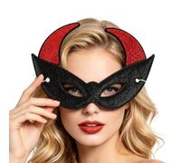 kinrguiyuez Masquerade Masque Halloween Half Face Dress Up Props