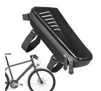 kinrguiyuez Top Tube Cycling Bag,Multifunctional Cycle Front Frame Pouch | Riding Accessories, Reflective Cycling Tool Storage Organizer for Phone Glasses Cash