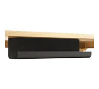 kinrguiyuez Under Desk Cable Management Tray - No Drill Holder Box - Cable Tray - for Placement Concealment Phone Charger Table Home
