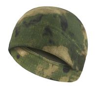 KINROCO Mens Camouflage Microfleece Thermal Beanie Hat Tactical Warm Fleece Military Camo Winter Army Airsoft Military Cap(Size:56-62cm/22.0-24.4in,Color:K)