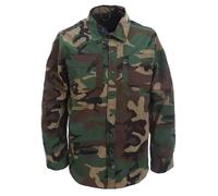 KINROCO Men's Tactical Cargo Military Shirt Quick Dry Long Sleeve Combat Shirts with Pockets(Size:L,Color:Jungle Camo)