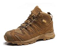 KINROCO Men's Tactical Military Boots Waterproof Outdoor Non-Slip Army Combat Desert Boots Breathable(Size:41 EU,Color:Sand)