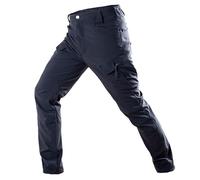 KINROCO Men's Tactical Softshell Trousers Fleece Lined Outdoor Warm Ripstop Trekking Hunting Pants with Multi Pockets(Size:M,Color:Grey)