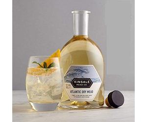 Kinsale Mead Co. Atlantic Dry Mead 70cl, Light, Off Dry, Refreshingly Different Award-Winning Honey Mead, 12% ABV
