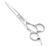 KINSARO Hair Shears left hand 6 Inch Hair Scissors Left Hand Hair Cutting Scissors Lefty Barber Shears Left Handed