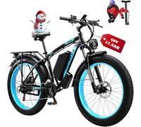 Kinsella K800 High Performance Electric Off-Road Vehicle，Rear integrated highpower motor，High density lithium battery， 26-inch widened tires ，Front and rear hydraulic disc brake system. (Blue)