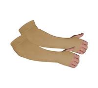 Kinship Comfort Brands Arm Protector Sleeves for Elderly Thin Skin, Bruising, Sun Protection, Men, Women, Nude | 1 Pair, Medium