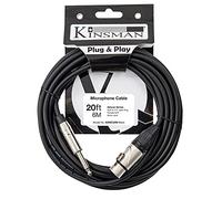Kinsman Deluxe Mono Microphone Cable ~ 20ft/6m