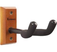 KINSMAN KWH2 Ukulele Wall Hanger - Black, Black